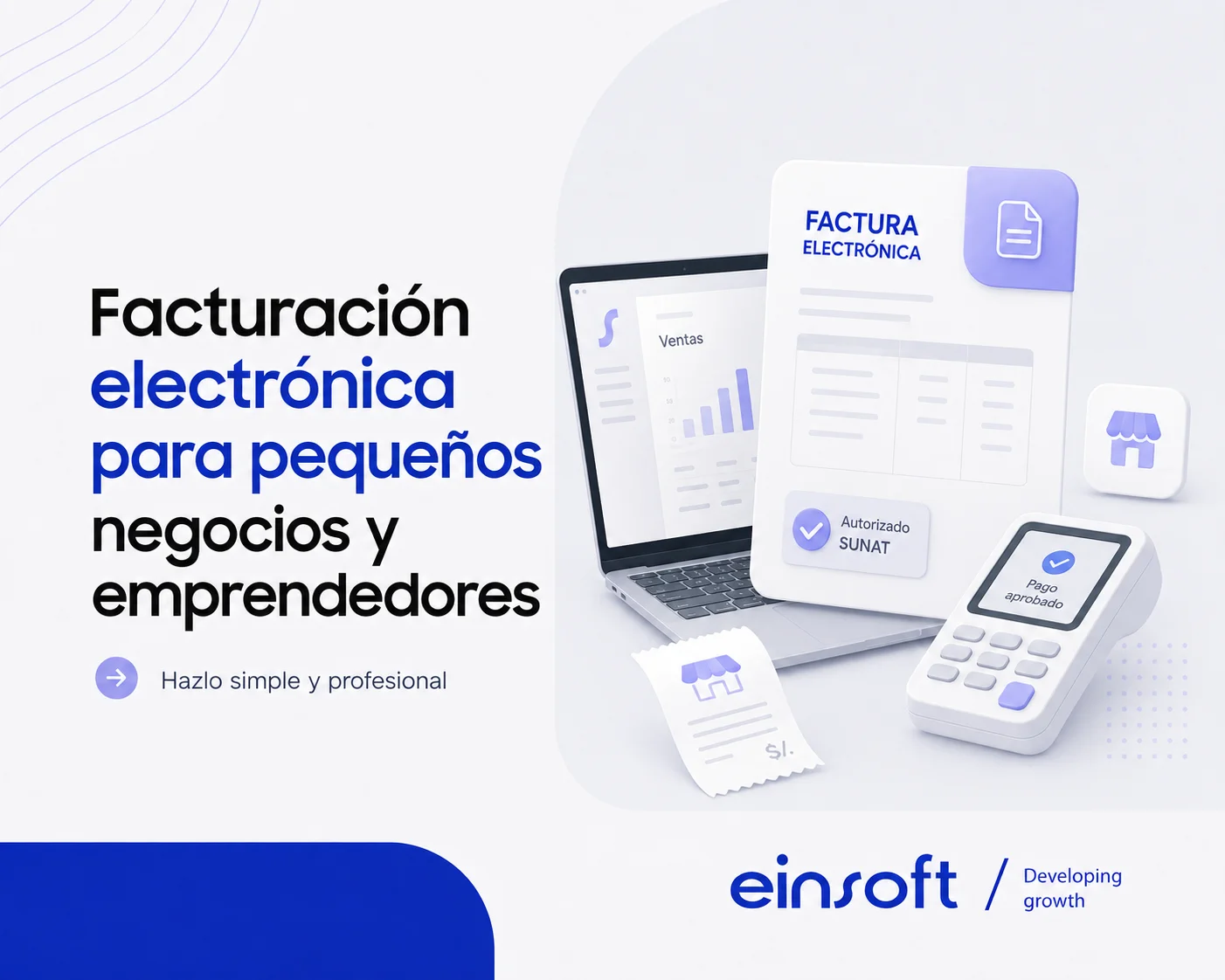 Facturación Electrónica para pequeños negocios El Salvador